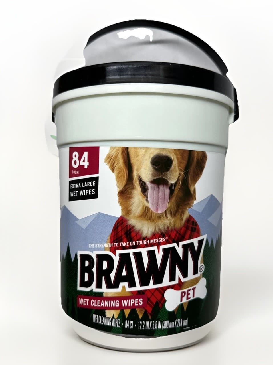 Brawny Pet Wet Cleaning Wipes Extra Large 84ct Each For Dogs, Cats, New Sealed