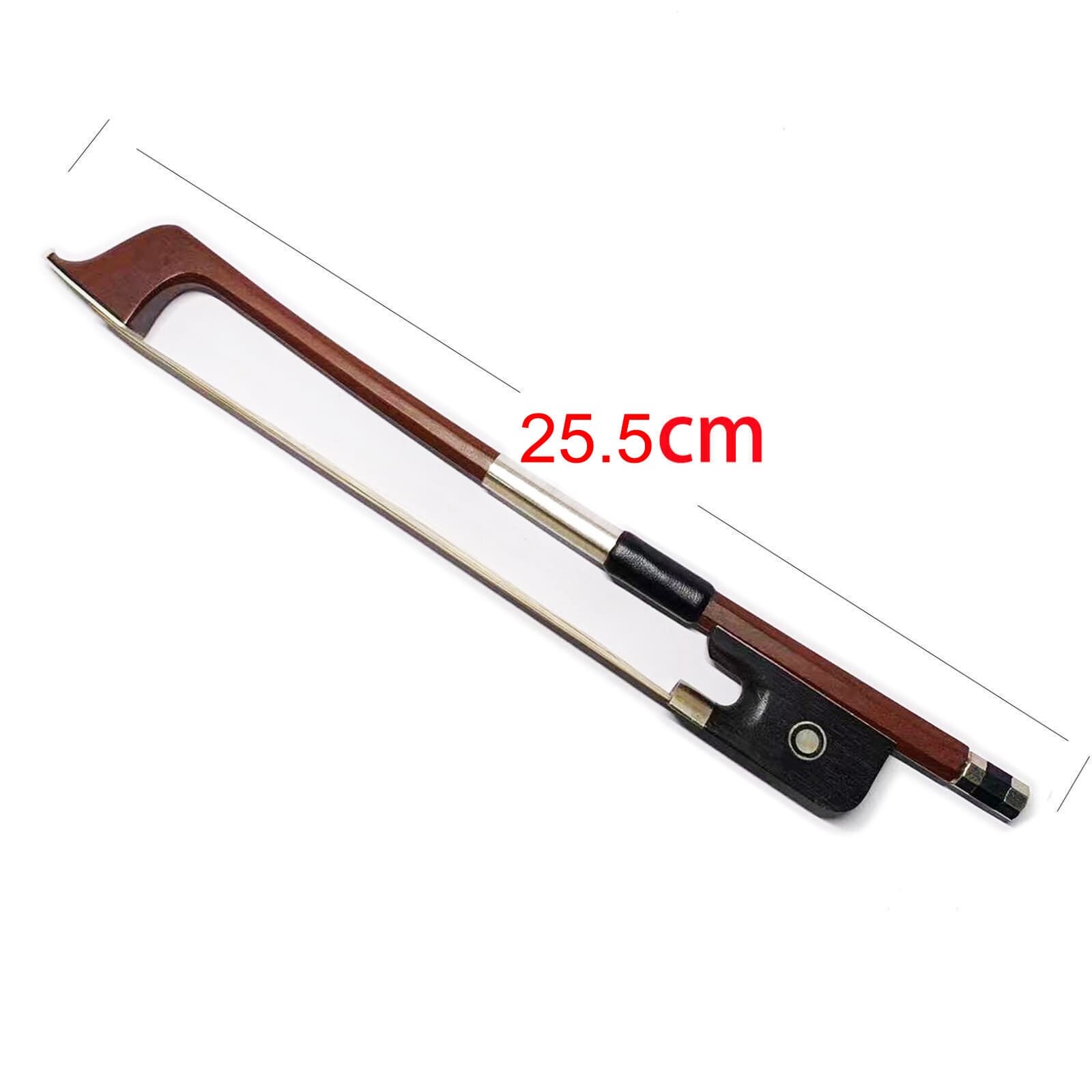 Mini Cello Bow 25.5cm Playable Nickel Silver frog Cello Pocket Bow