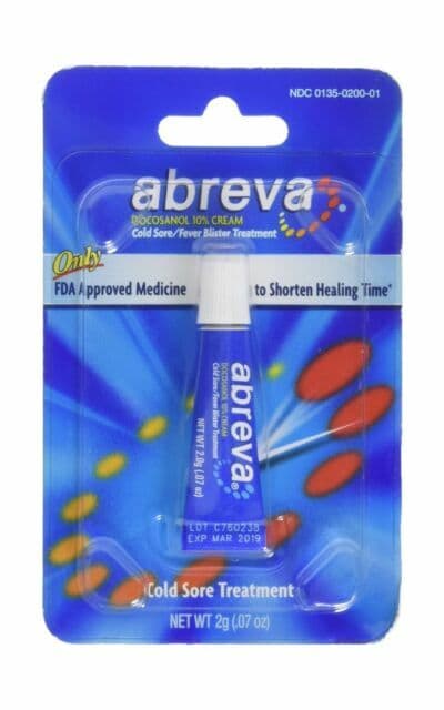 Abreva Cold Sore Treatment .07 Oz 2 Gram (Pack of 1)