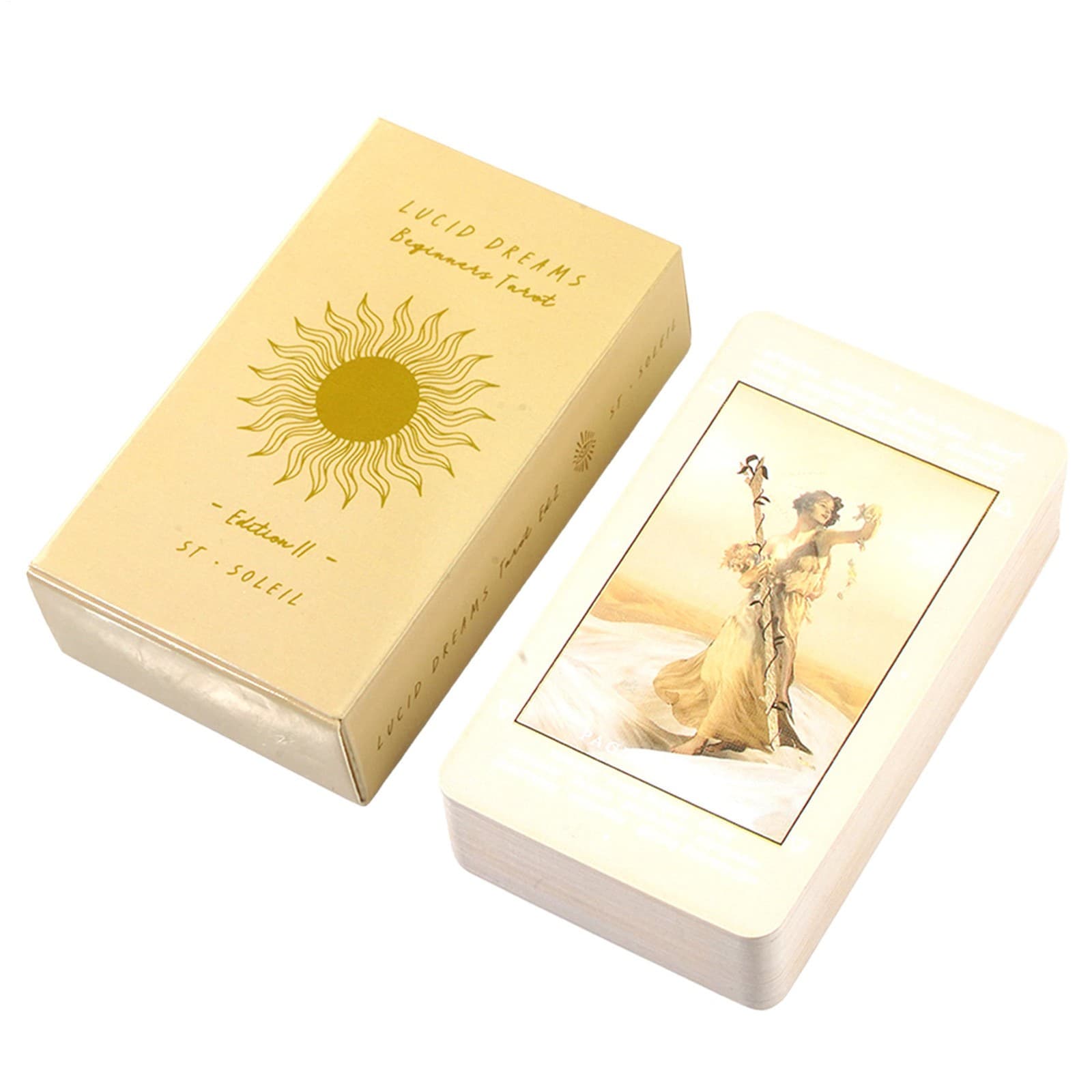 Tarot Cards Deck Set Full English Tarot Cards with Box 78 Cards Tarot Cards