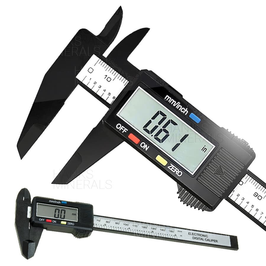 Digital Caliper 6" 150mm Micrometer LCD Gauge Vernier Electronic Measuring Ruler