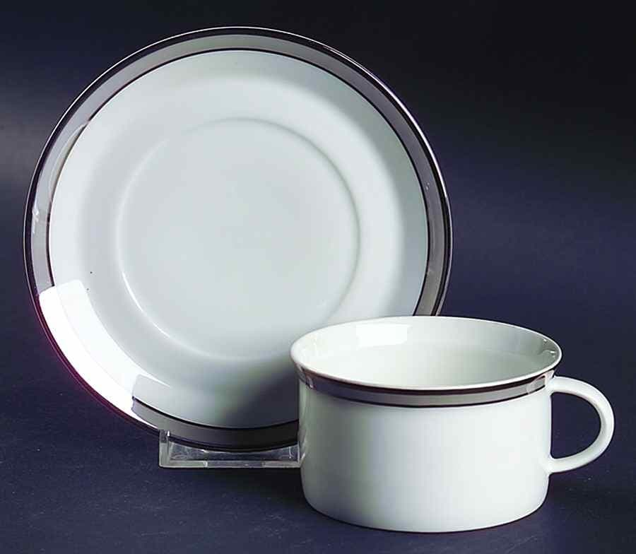Rosenthal - Continental Gala Grey Cup & Saucer 6583192