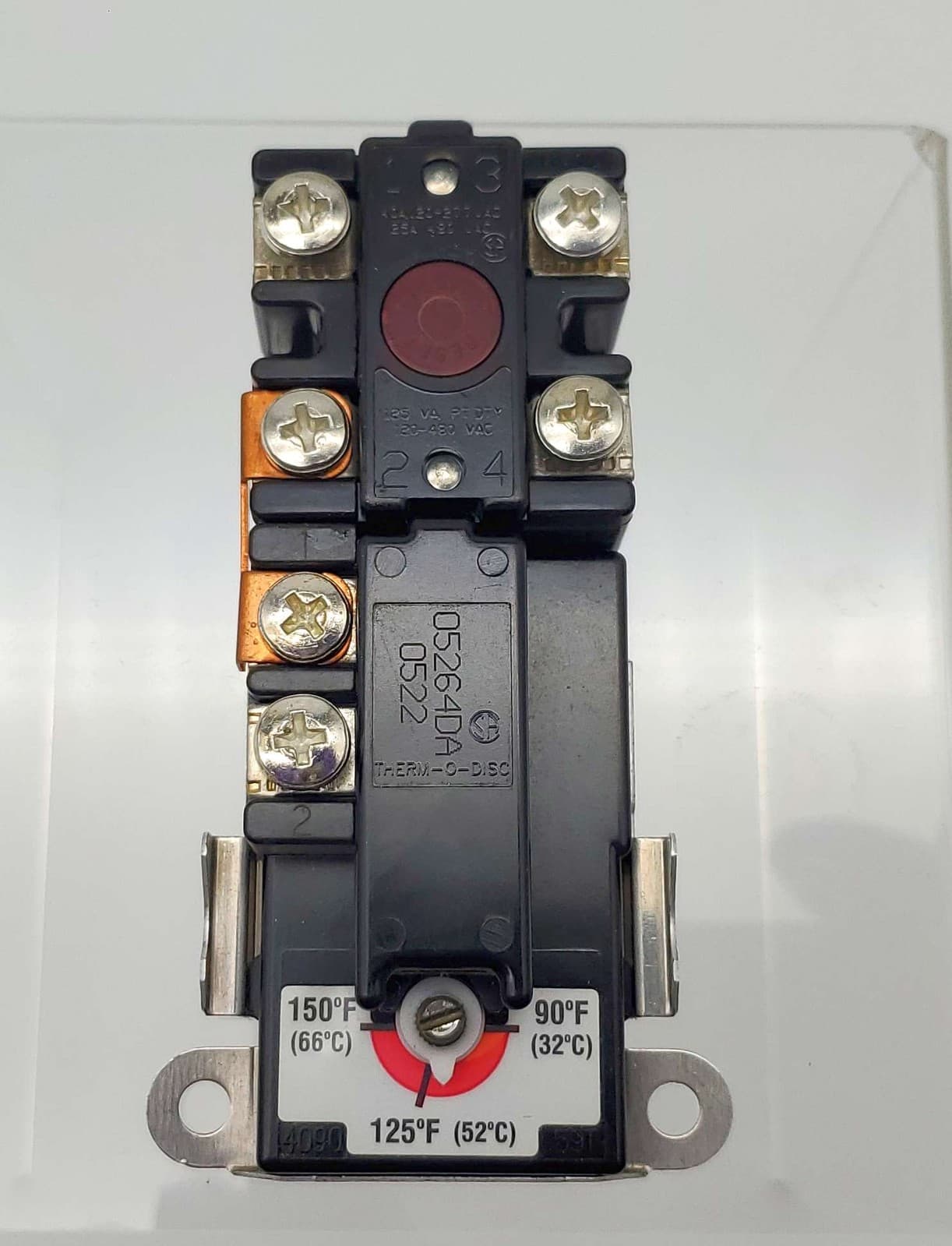 White Rodgers 755-50 Water Heater Thermostat & Limit 5 to 15 Deg Differential