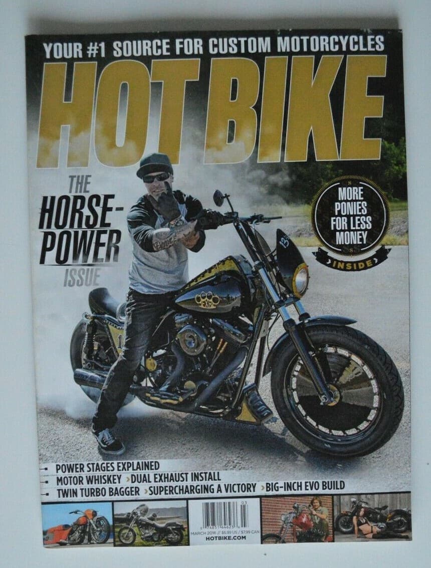 HOT BIKE March 2016 Victory Lloyd'z Motor Workz