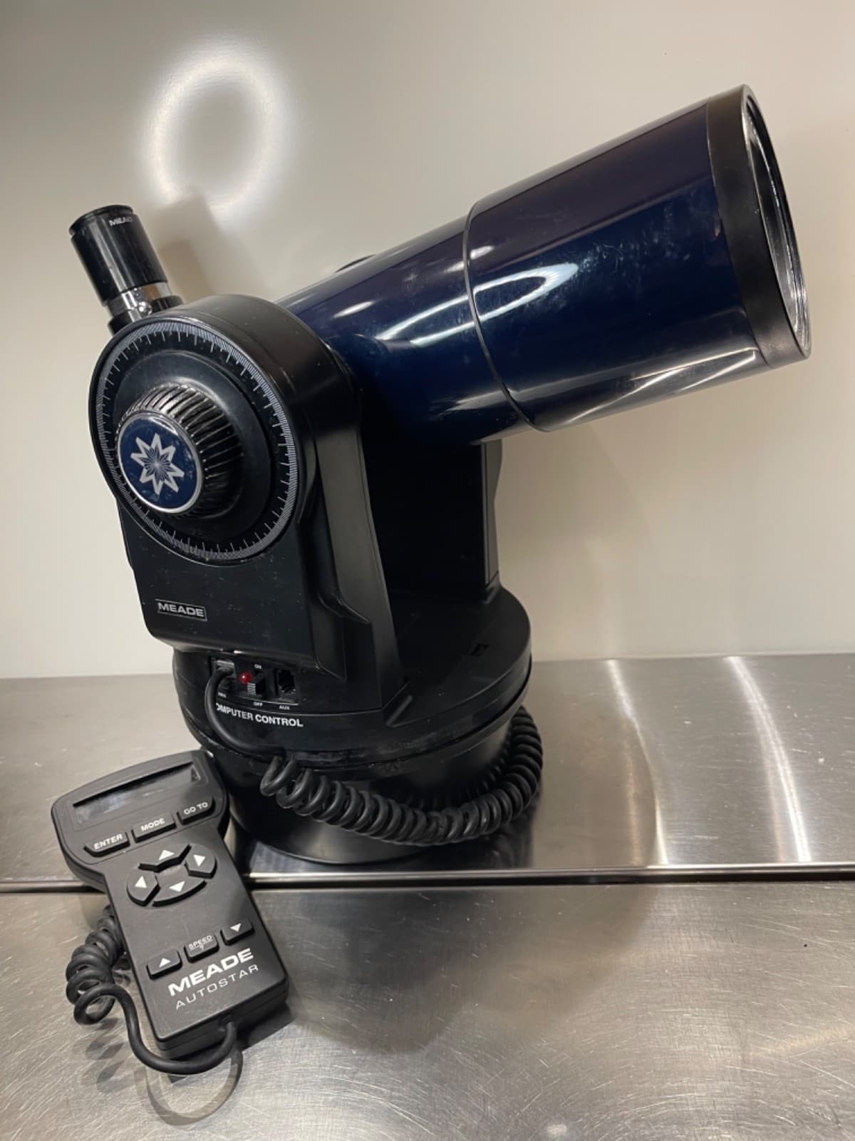 Meade AutoStar ETX-60 Telescope with controller PARTS, REPAIR ONLY- NON WORKIN