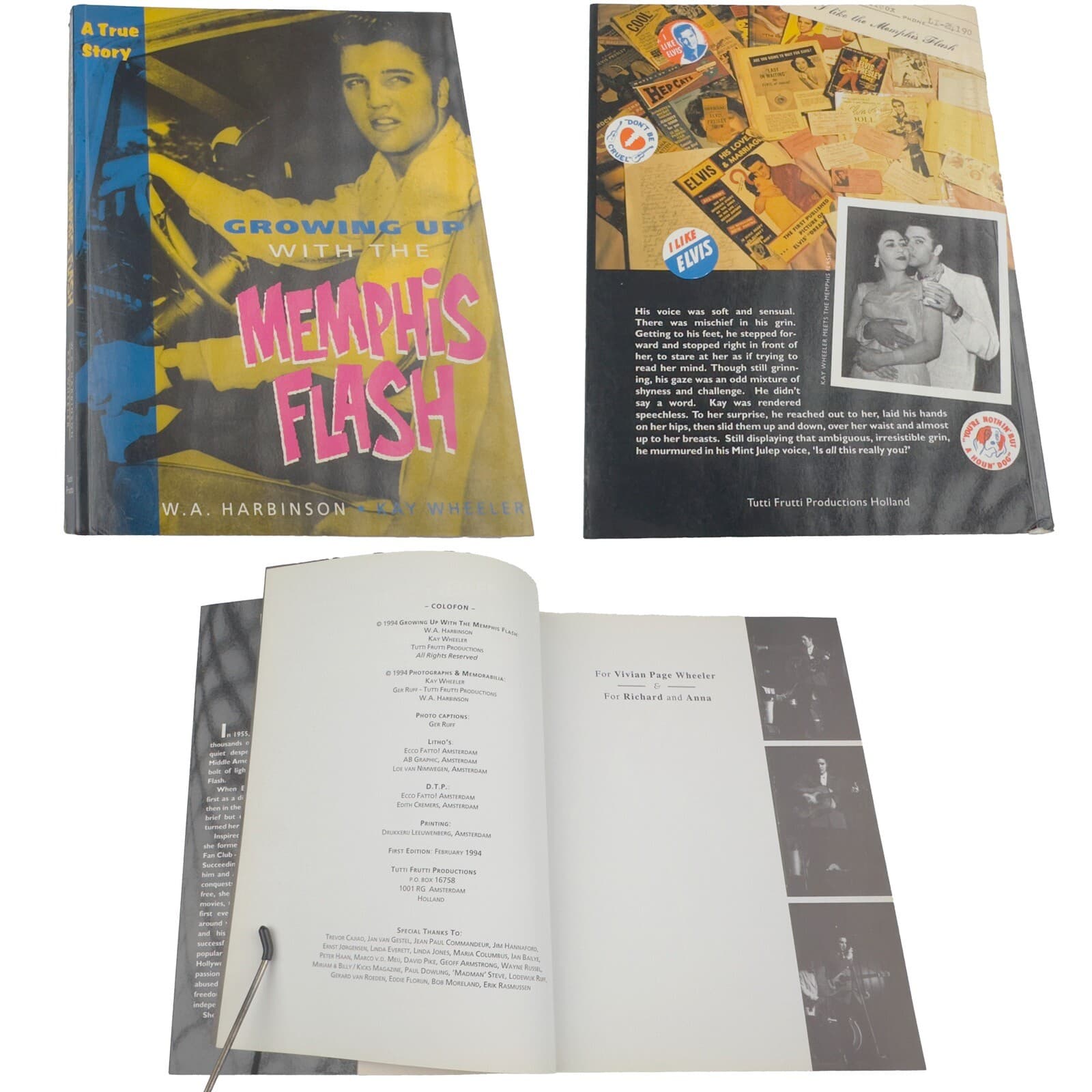 Growing Up with the Memphis Flash – W.A. Harbinson & Kay Wheeler (1994)