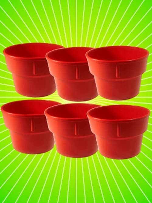 6 ea in lot .plastic Milkshake collar malt collar malts shakes ice cream- new