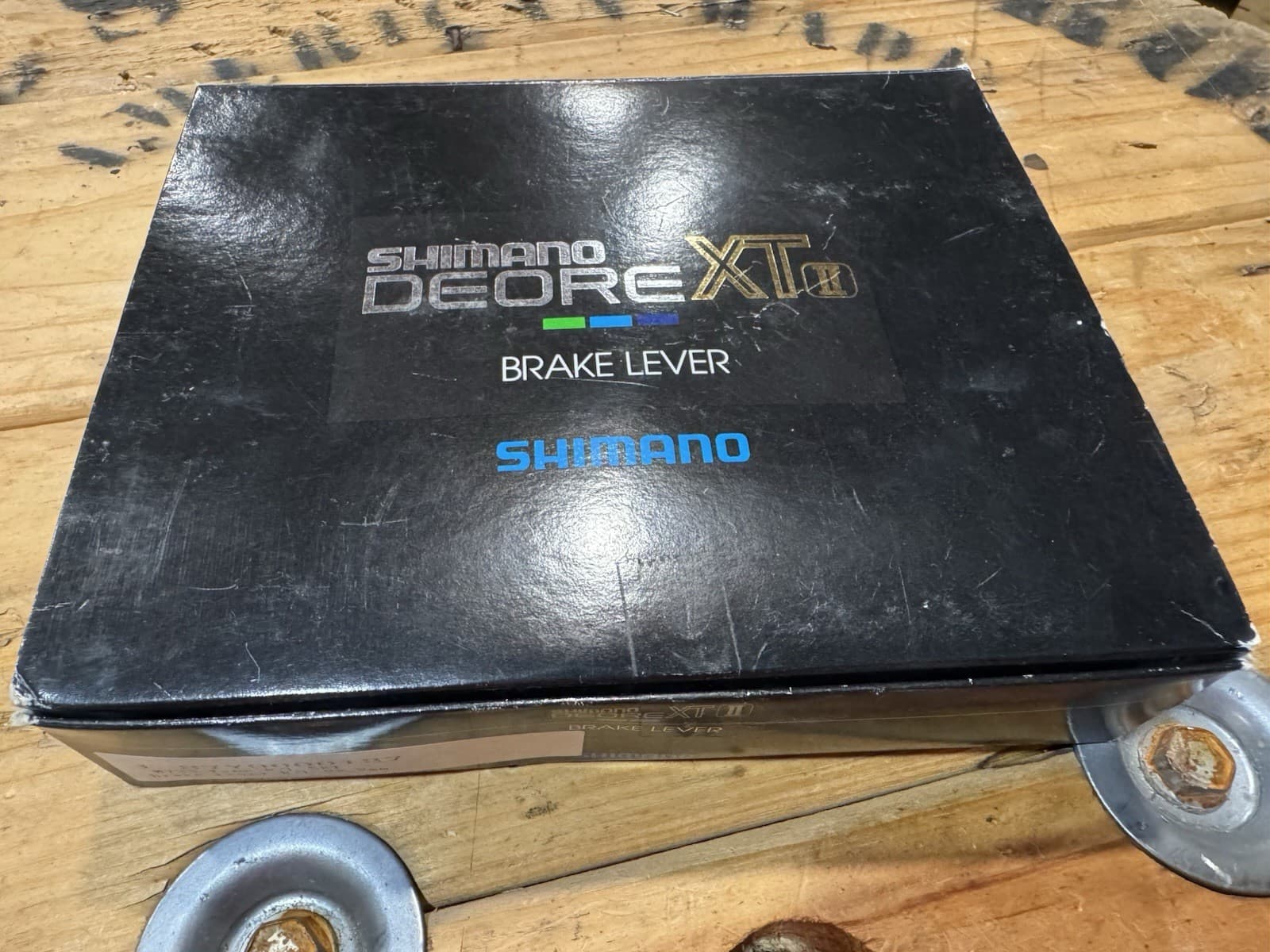 Vintage Shimano Deore SLR XT BL-M733 Brake Levers Left & Right Set 22.2mm MTB