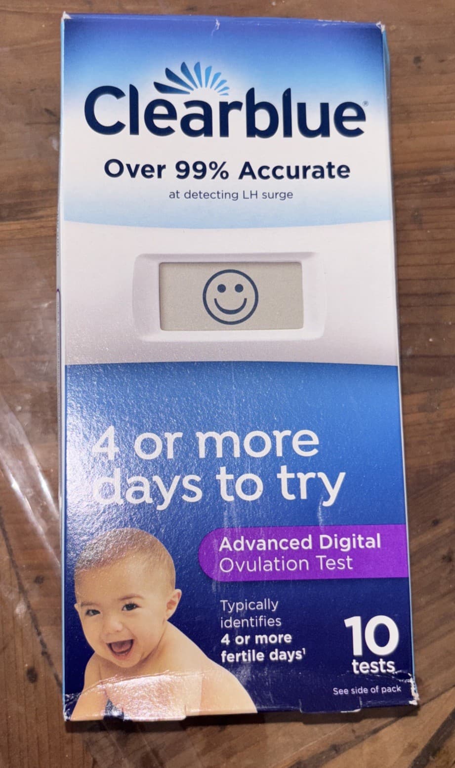 Clearblue Advanced Digital Ovulation Test (10 Tests) ~EXP: 12/25