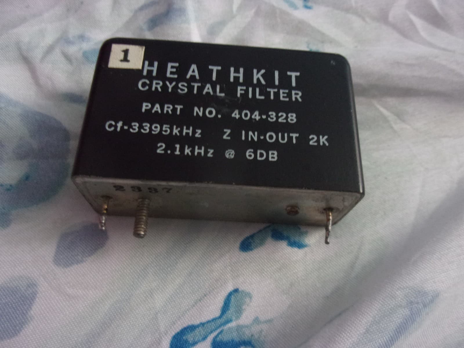 Heathkit SSB Filter Part # 404-328 HW SB Series