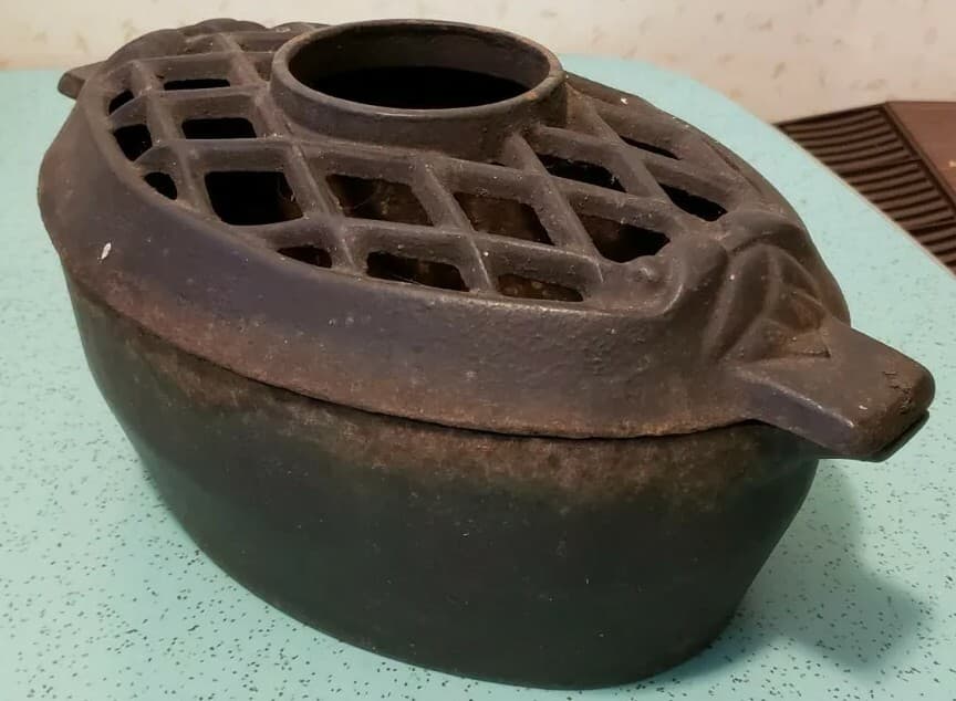 Vintage Cast Iron Steamer
