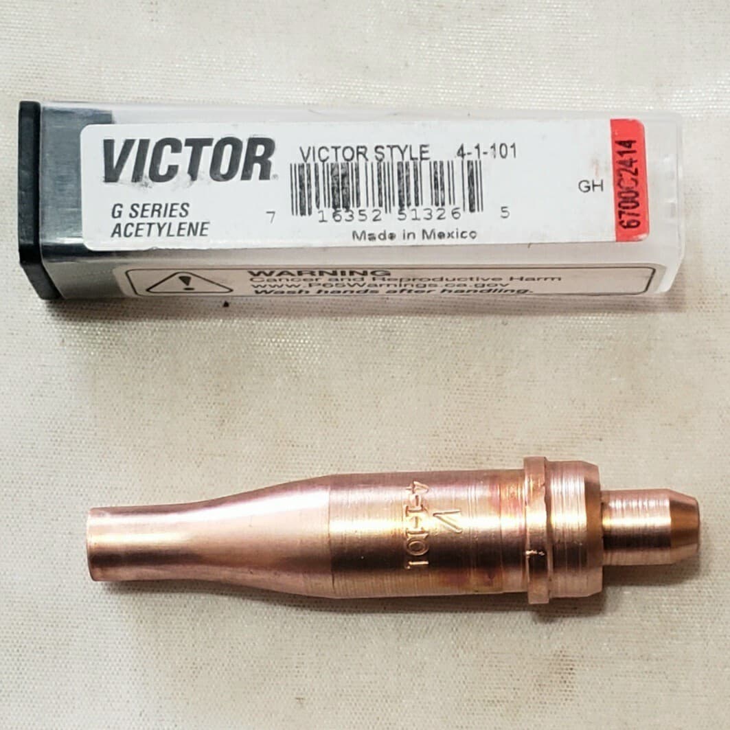 Victor G Series 4-1-101 Acetylene Cutting Torch Tip Fits ST2600FC CA2460 MT204