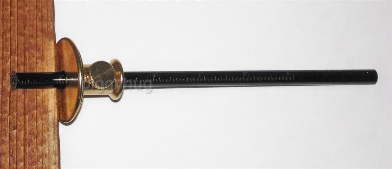 iGaging brass marking wheel +depth gauge 2 in 1 tool new