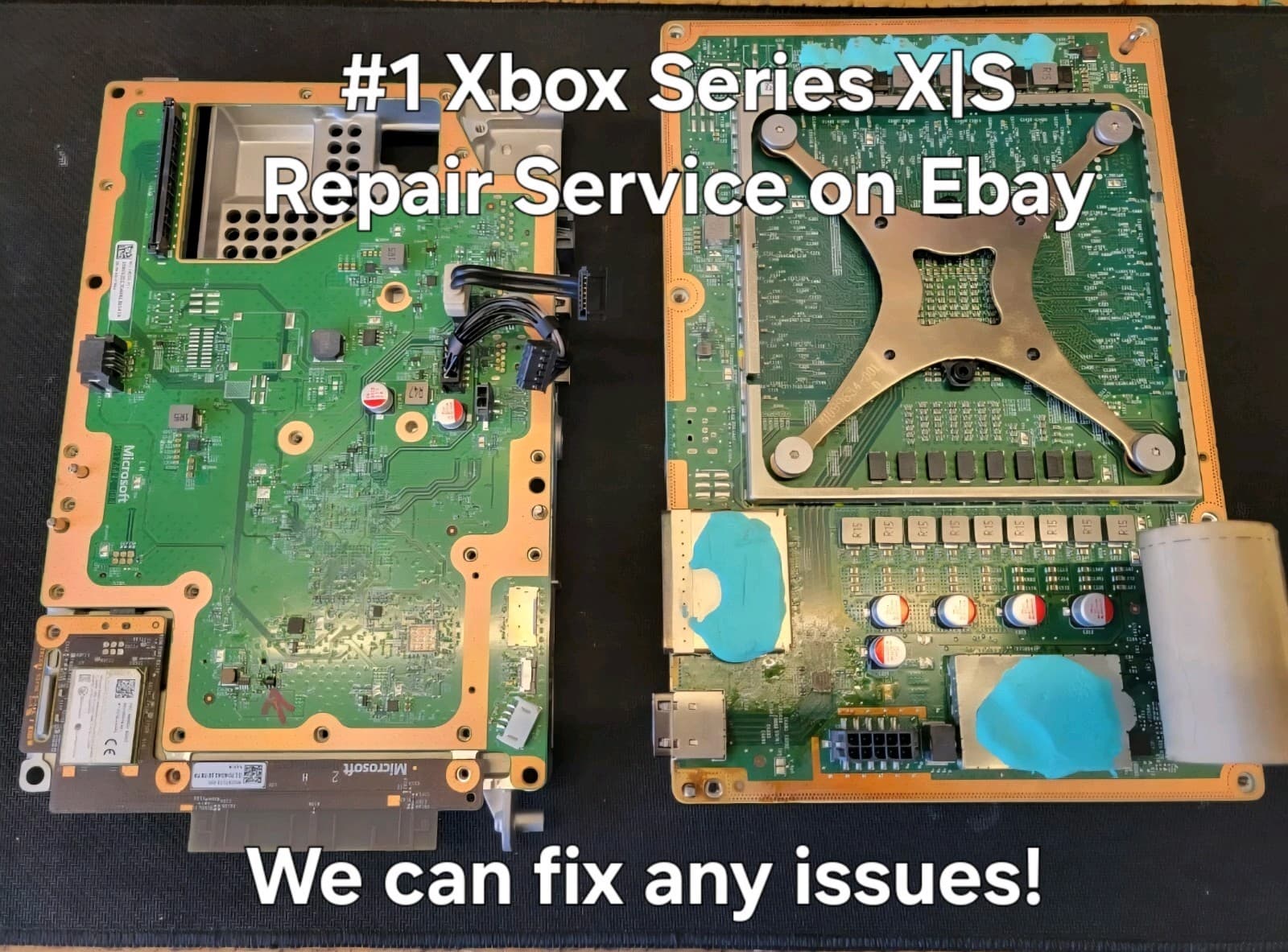 XBOX Series X Motherboard repair Mail-in Repair Service we can fix any issues
