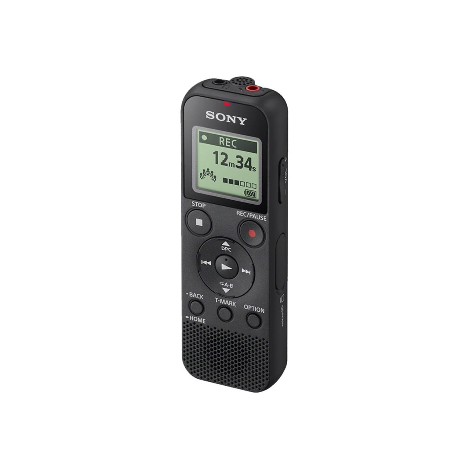 Sony ICD-PX240 4GB Digital Voice Recorder for Lectures & Meetings, 57hr Battery