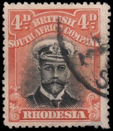 Rhodesia #125 Used