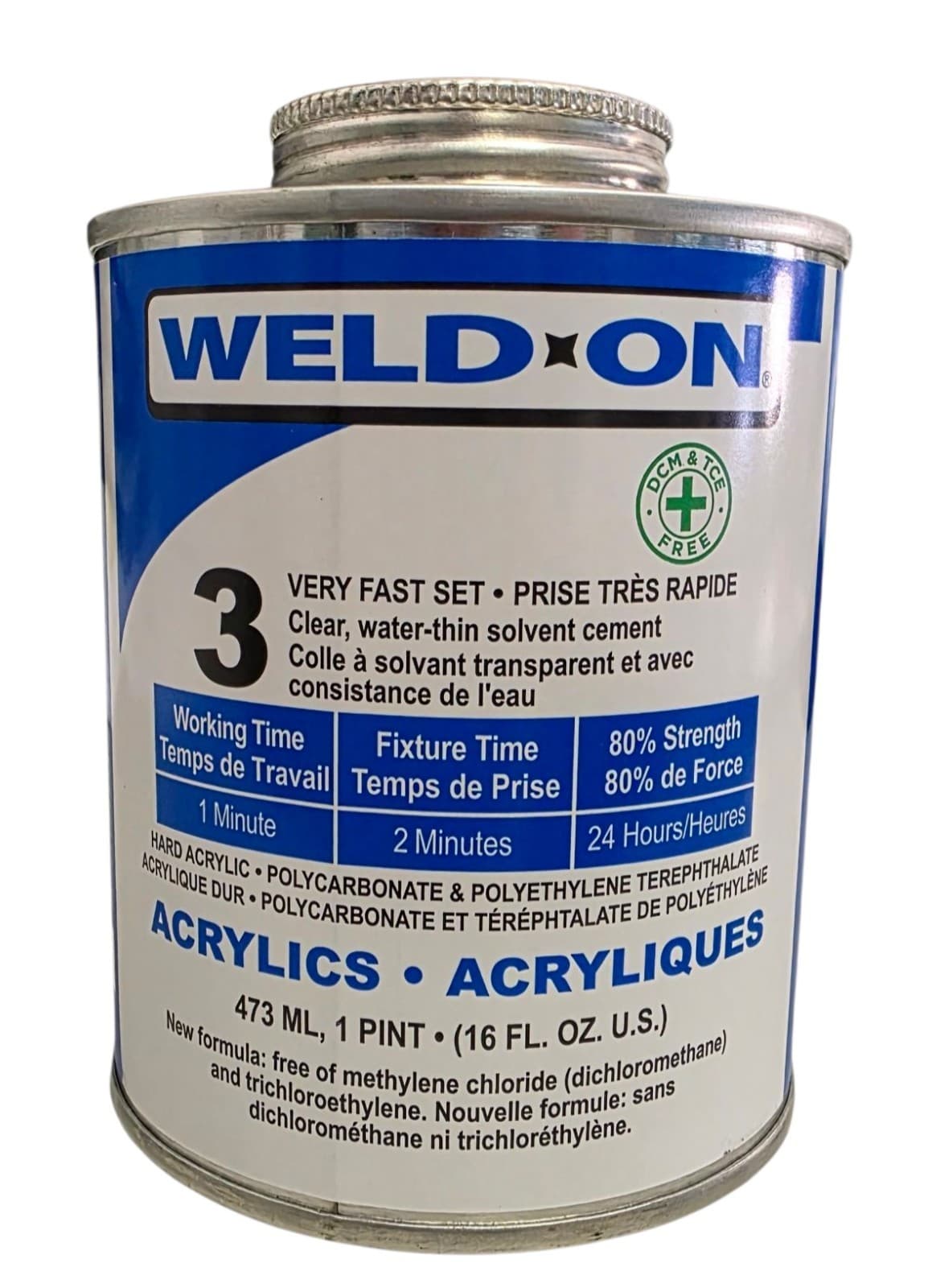Weld-On #3 (1 Pint) New Formula DCM Free