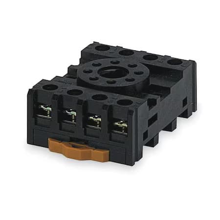 Omron Pf083a-E Relay Socket, Finger Safe, Octal, 8 Pin, 10A