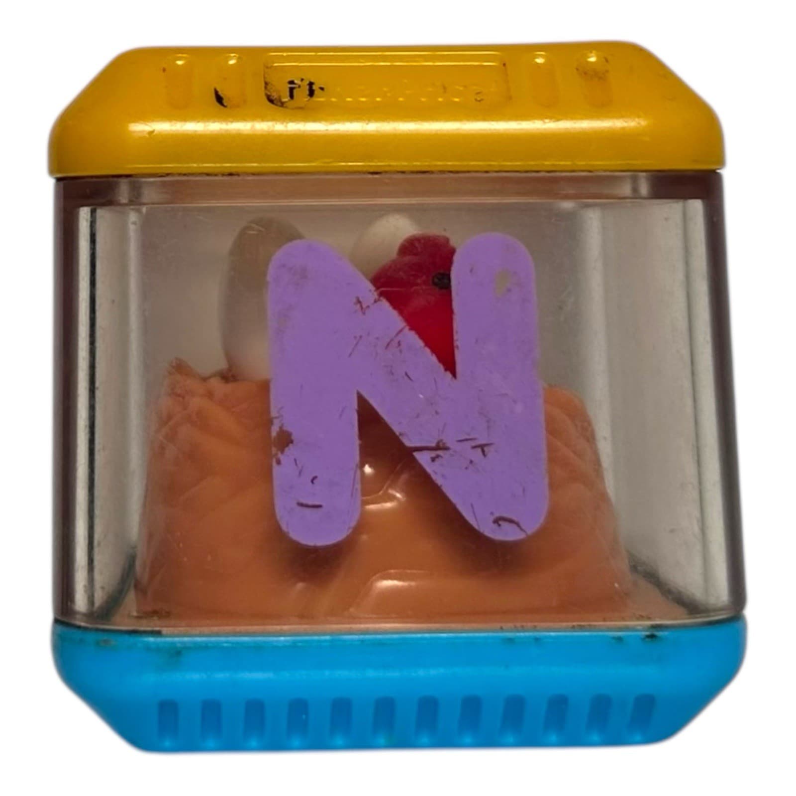 Fisher Price Peek a Boo Replacement Blocks **LETTER N** Nest