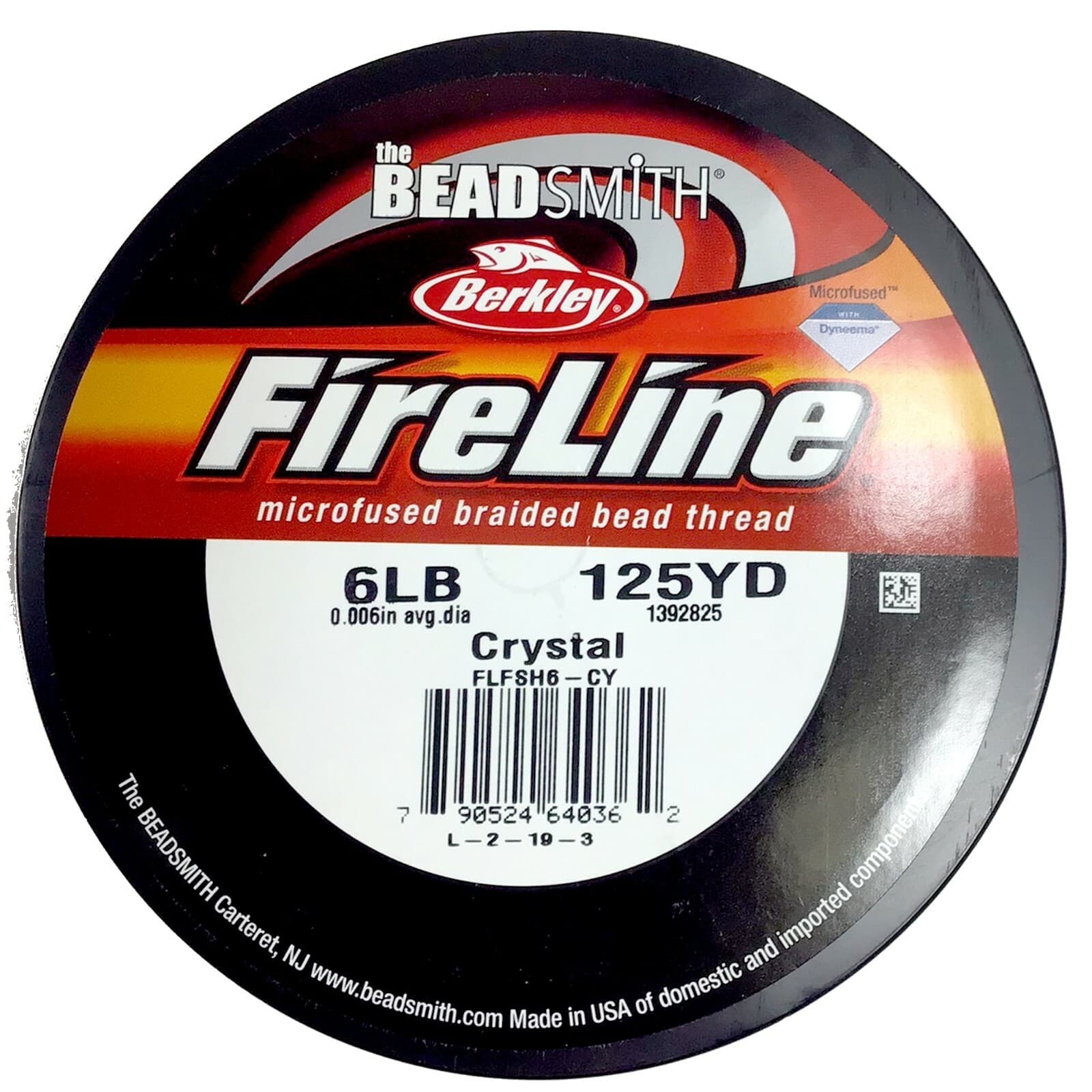 FireLine Beading Thread Crystal Smoke Beadsmith 4LB 6LB 8LB 125 yard/spool DIY