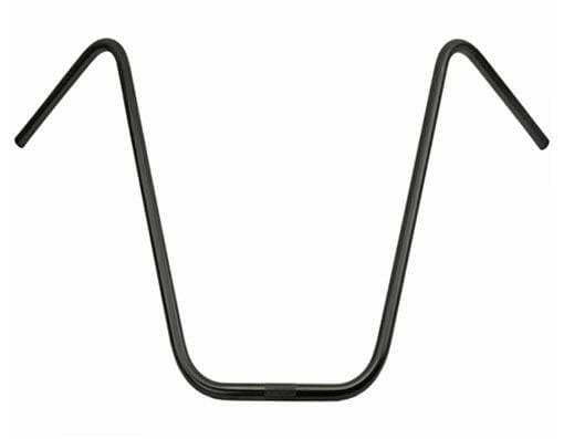 New! Original 22" Rise V Ape-Hangers Lowrider Bike Handlebar 22.2mm In Black.