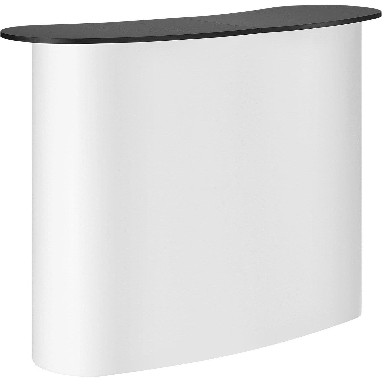 Exhibition Counter Stand 51.18x18.31x37.4 Foldable Podium with Carry Bag