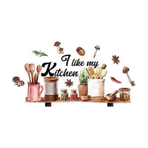 Kitchen Wall Stickers Kitchen Quotes Wall Decals I Like My Kitchen Wall Decals