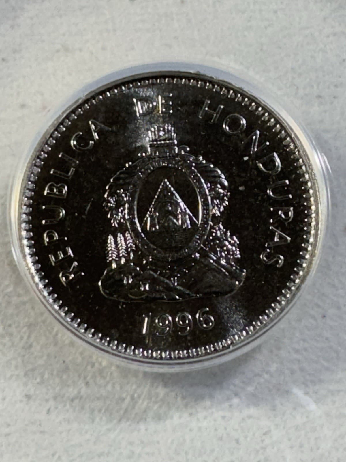 1996 Honduras 20 Centavos Graded MS 68 by ANACS