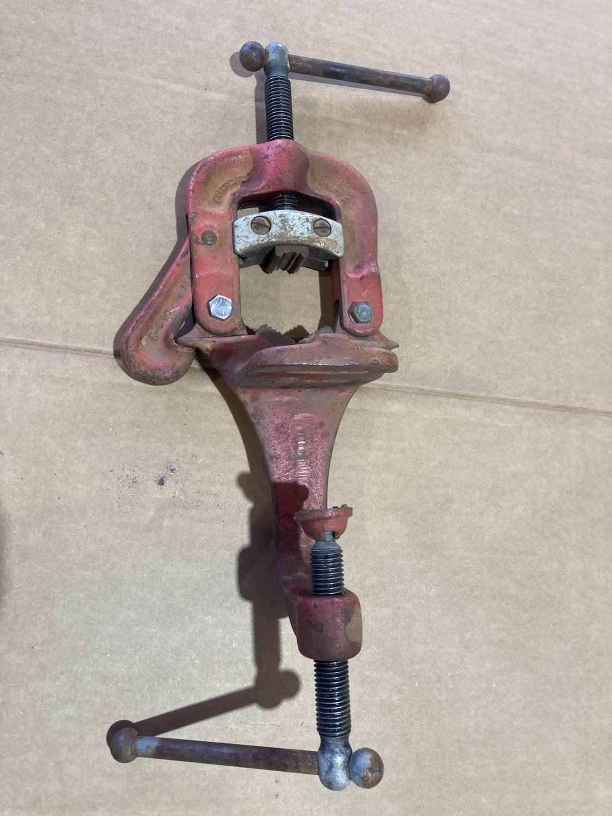 RIDGID No. 38 Clamp On Pipe Vise Clamp. The Ridge Tool Co. 1/8-2