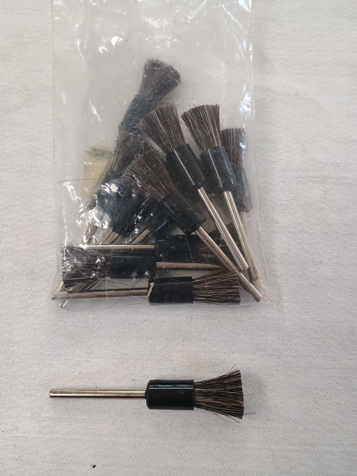 #3 Soft Plastic Ferrule end Brush BR3SP pack of 12 pcs