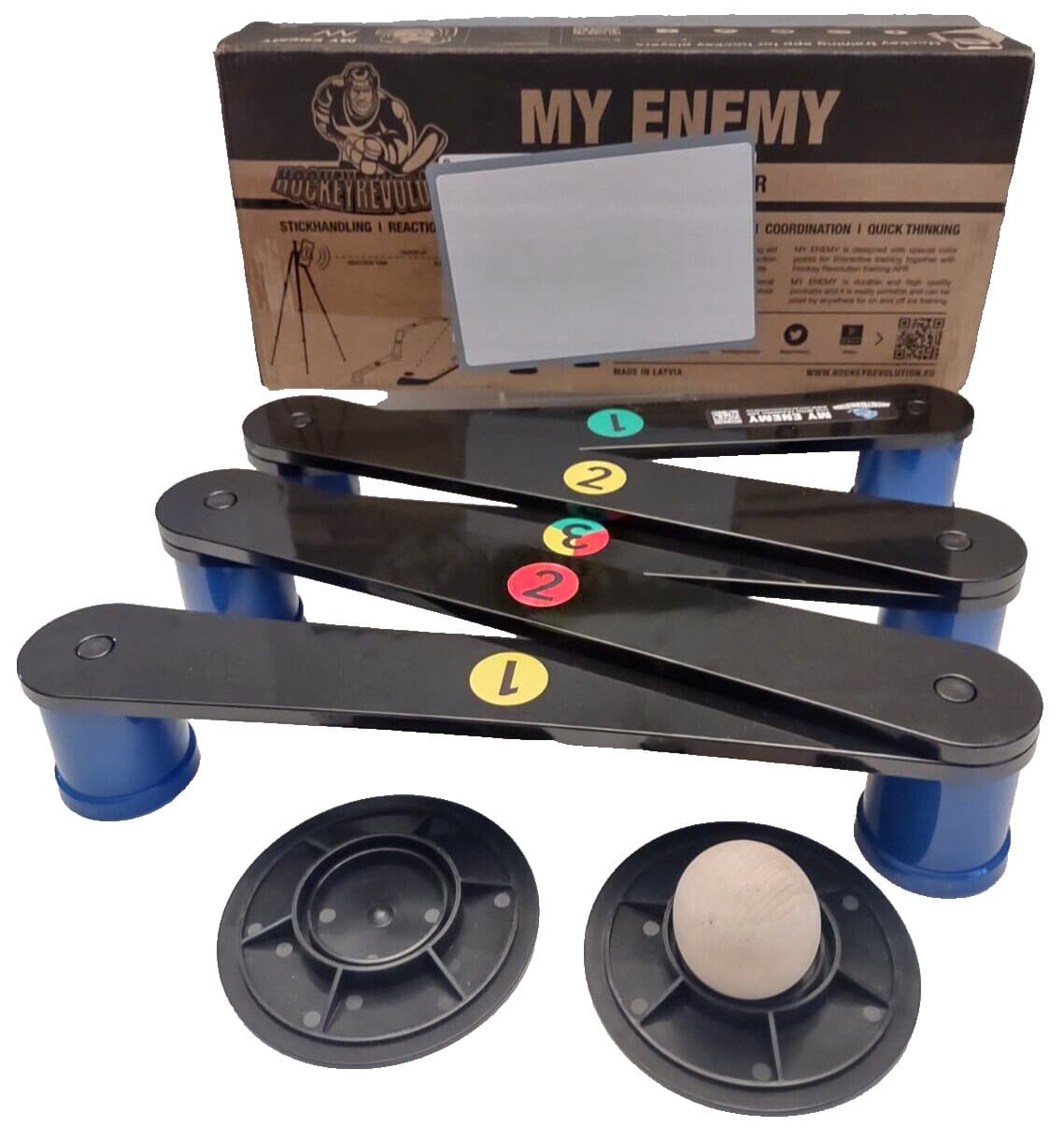Hockey Revolution My Enemy Stickhandling Trainer Puck Control Reaction Time Aid