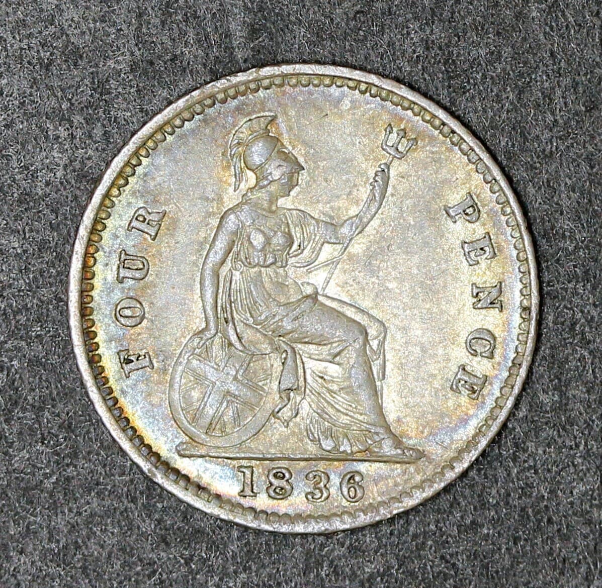 Great Britain Groat (4 Pence) 1836 ... William IV ... UNC