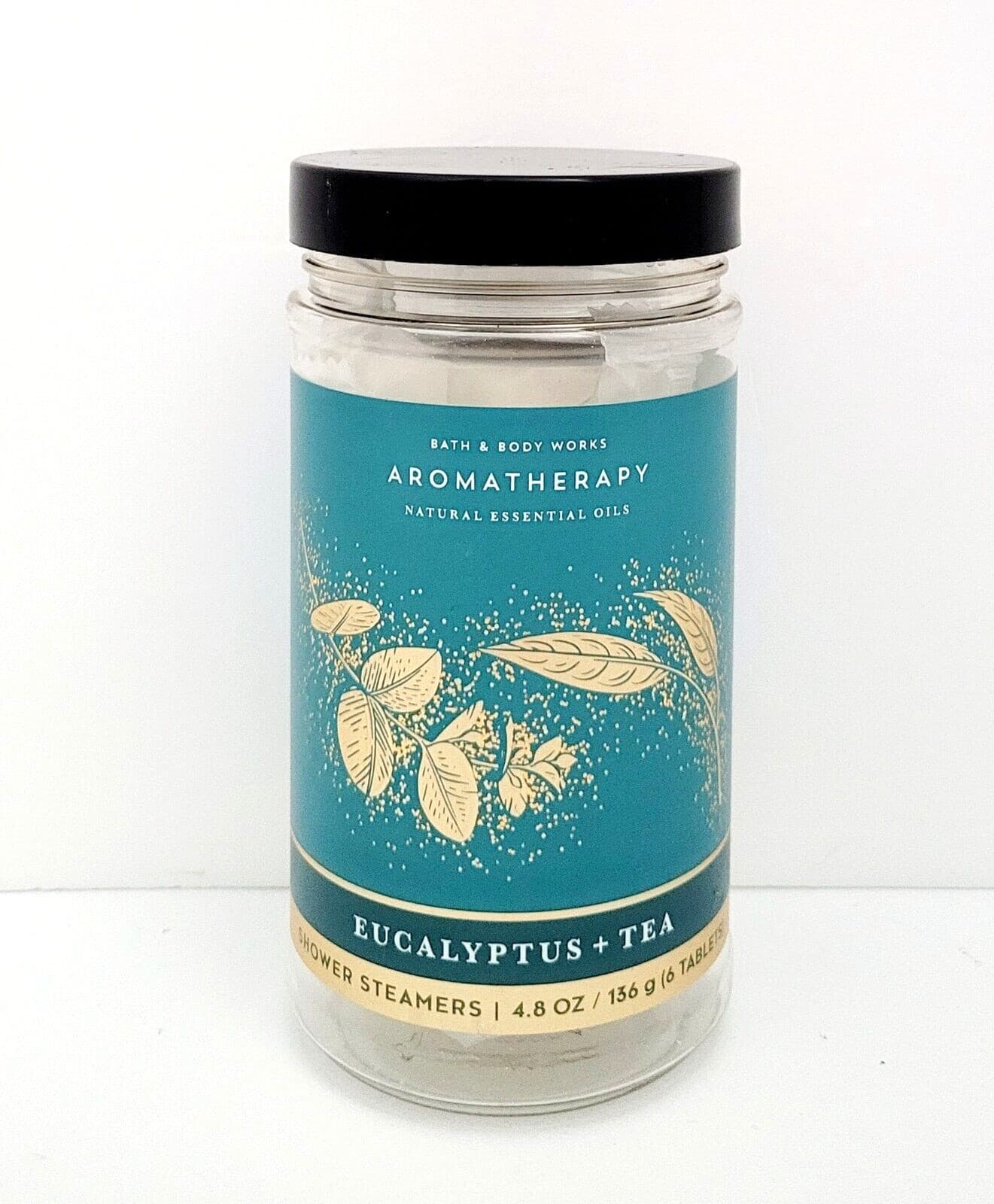 Bath & Body Works Aromatherapy Eucalyptus + Tea Shower Steamers 4.8 oz New 6 CT