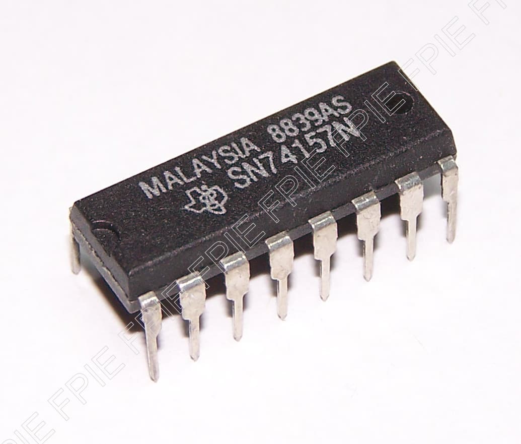 Quad Two-Input Multiplexer by Texas Instruments (SN74157N)