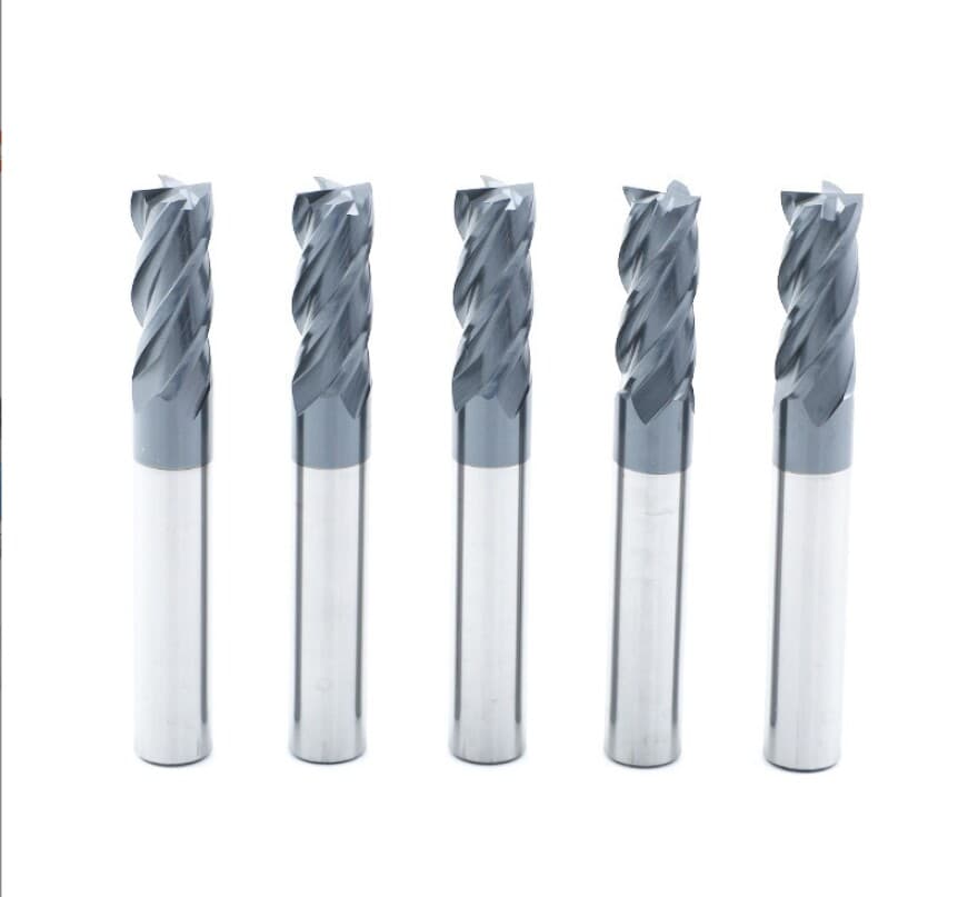 New 5 PCS 5/16"X 2-1/2" 4 FLUTE LONG CARBIDE END MILL - TiALN COATED