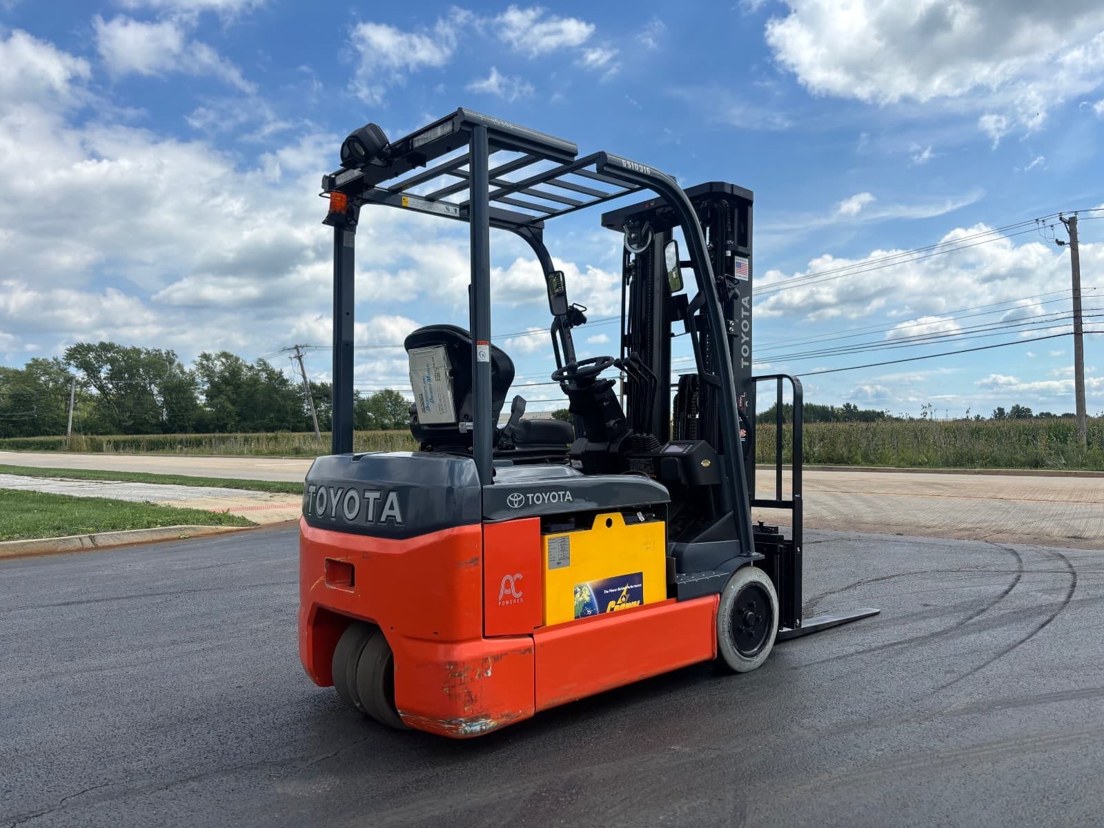 2023 Toyota 8FBE20U Forklift - Very Low Hours- Barely Used! FREIGHT INCLUDED!