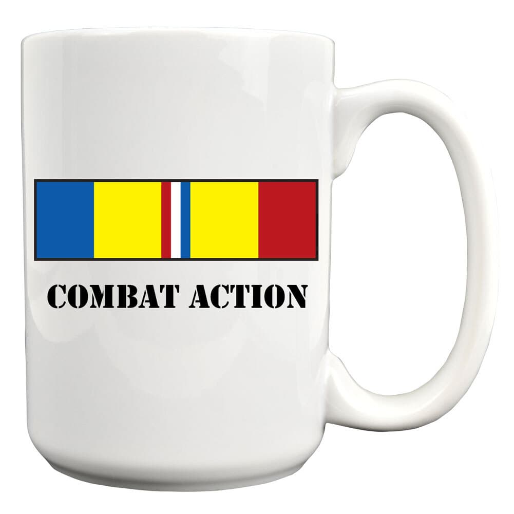 Combat Action Ribbon Coffee Mug
