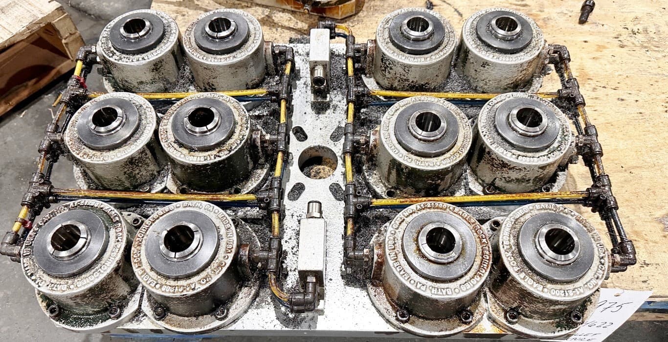 EAGLE ROCK TECH #A1-21200 5C COLLET MILLING FIXTURE - 12 PER SUB PLATE