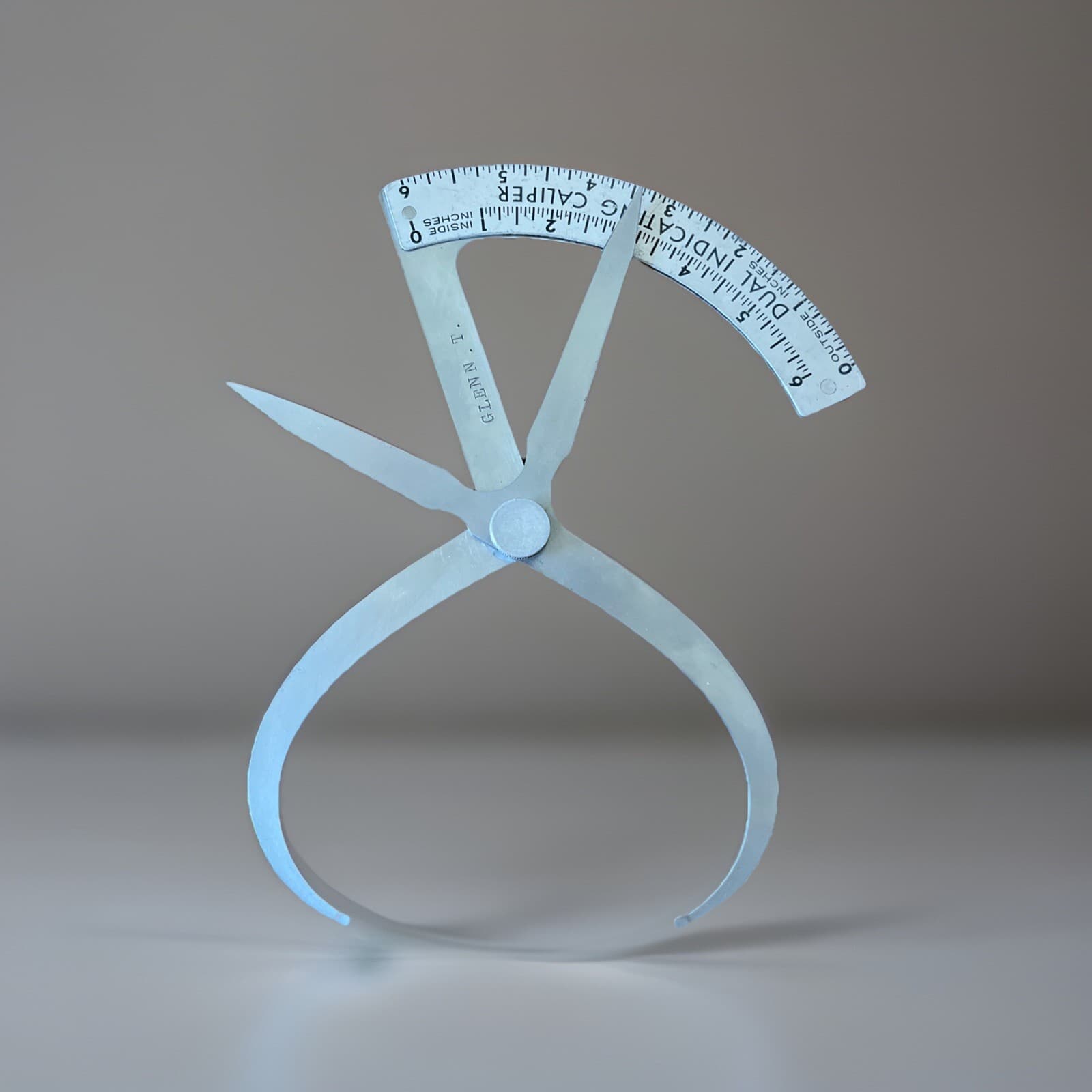 Dial Adjust Dual Indicating Caliper Combination Tool Internal/External FREESHIP