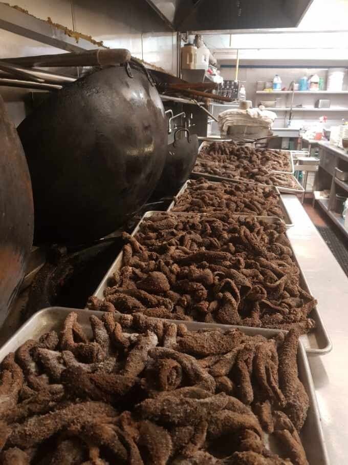 Dried Wild Red Alaska Sea Cucumber Ocean Run 1 LB (Small, Medium)