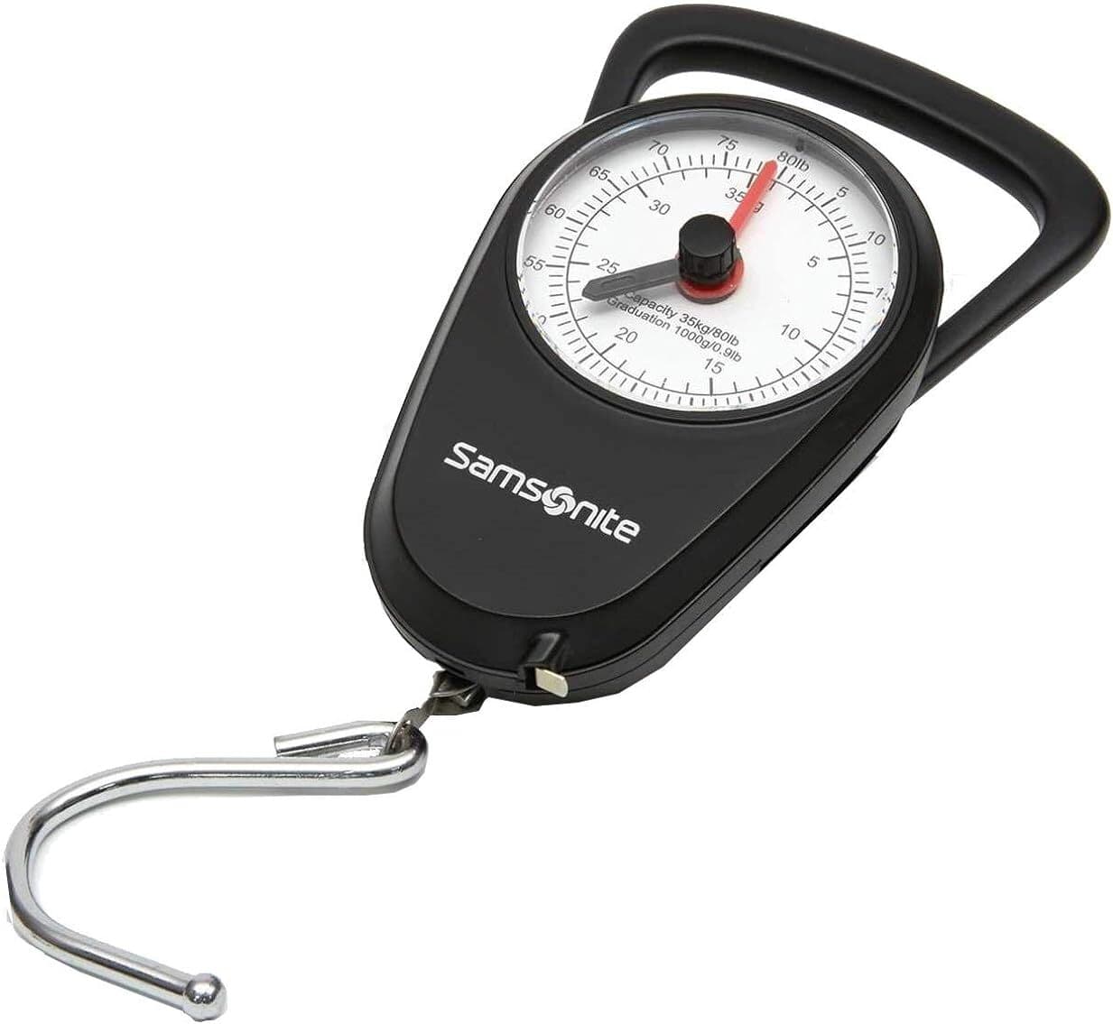 Samsonite Compact Portable Luggage Scale With Tape Measure For Easy Weighing
