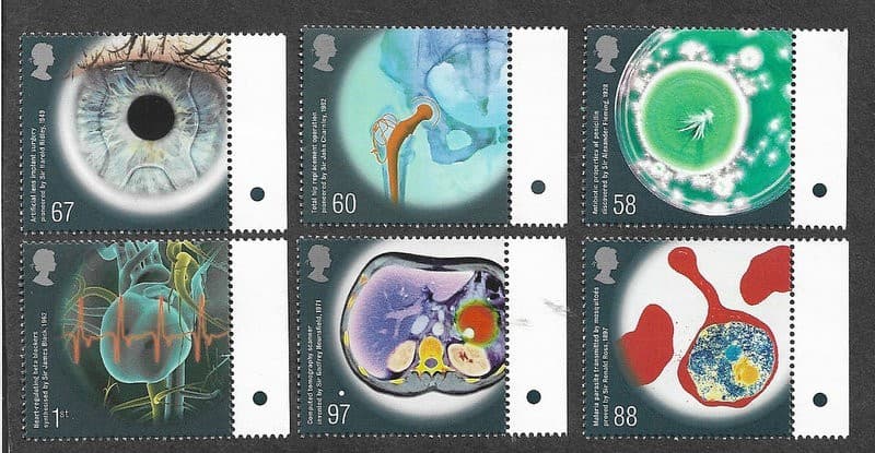 GREAT BRITAIN MEDICAL BREAKTHROUGHS SCIENCE TECHNOLOGY 2010 MNH