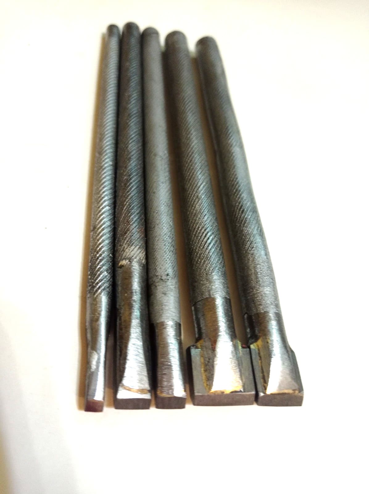 Carbide chisels for stone, Set of 5 Elite Chisel (4-14mm) (0,15" - 0,55")