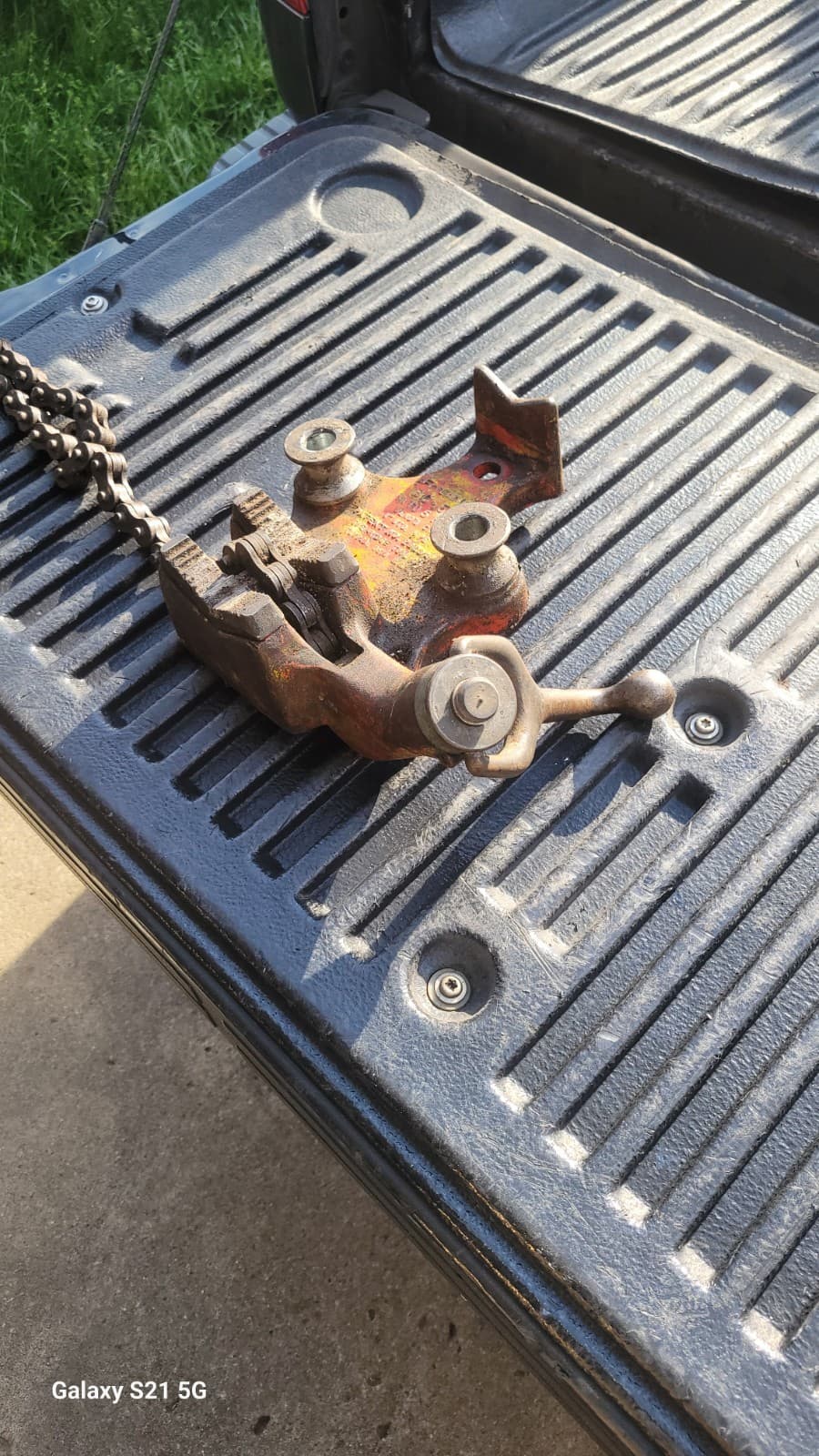 Ridgid Chain Vise BC-510, 1/8" to 5" Pipe