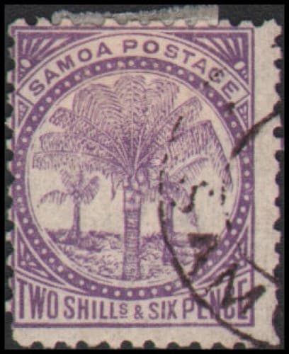 Samoa #19h Used