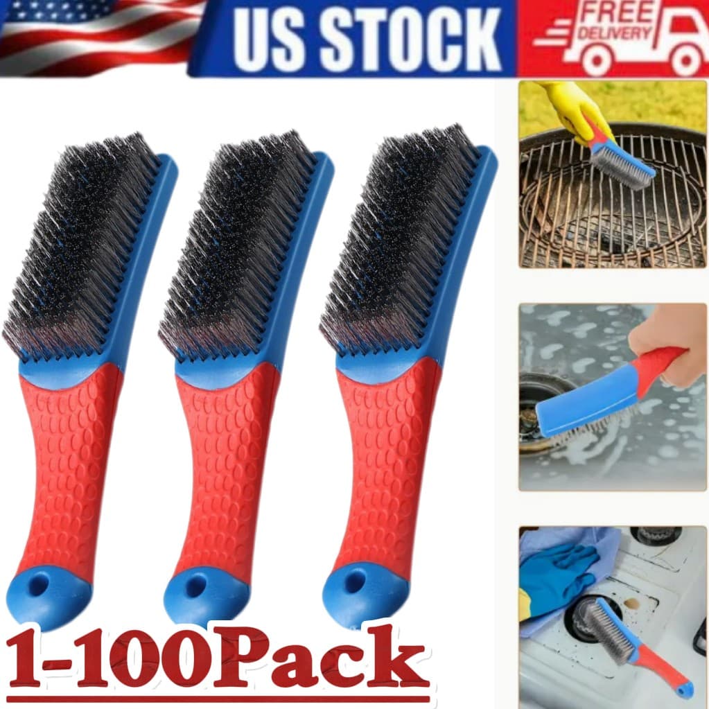 Stainless Steel Small Wire Brush Paint Removal Tool Cleaning Metal Rust