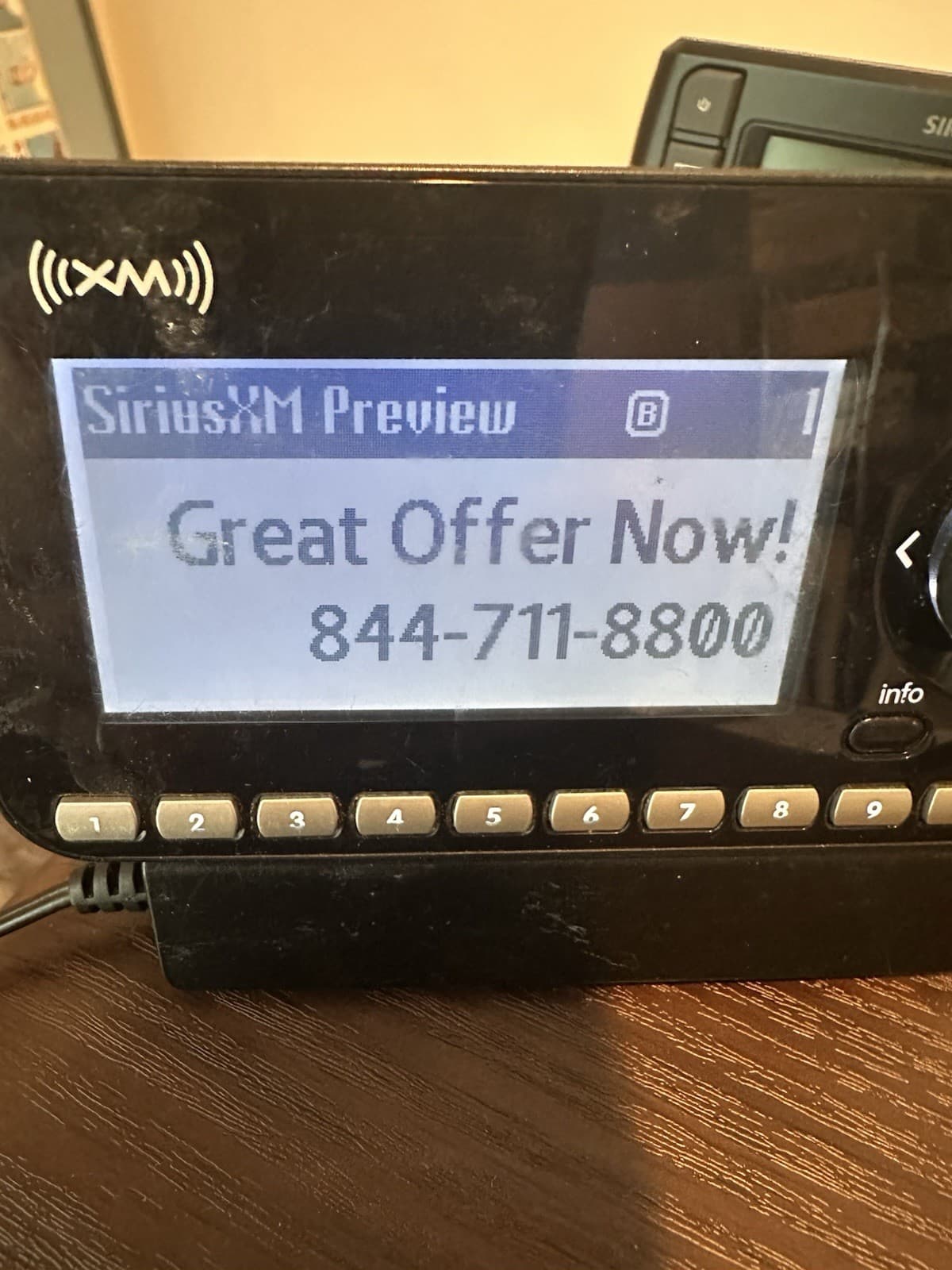 Sirius XM XPRESS-R XMCK20 Satellite Radio Receiver by AUDIOVOX WORKS!