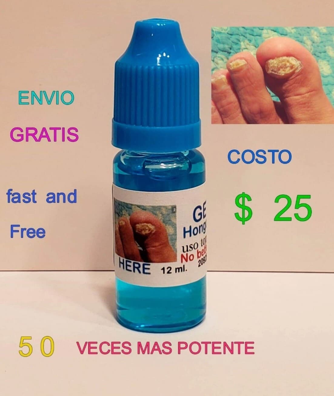 Hongo Get Out Fungus: 100% Garantizado