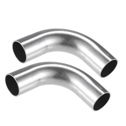 90 Degree Mandrel Bend Elbow Tube 1.25" Inch OD 4" Inch Leg Length Stainless