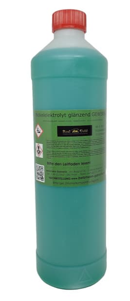 Betzmann Electroplating Nickel Electrolyte - Gloss Nickel for Everyone inc Instructions